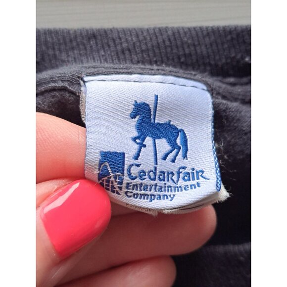 Kings Island Roller Coaster Graphic T-Shirt  Cedar Fair Youth Medium Collectible - Picture 6 of 9